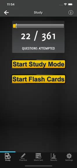 Game screenshot ECS Card Practice Exam JIB apk