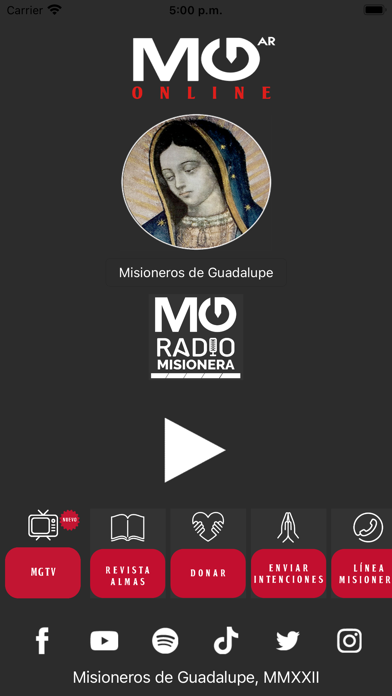 MG Online Screenshot