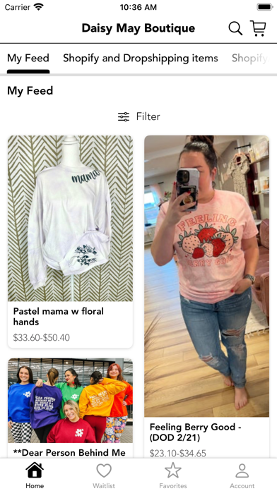 Daisy May Boutique Screenshot