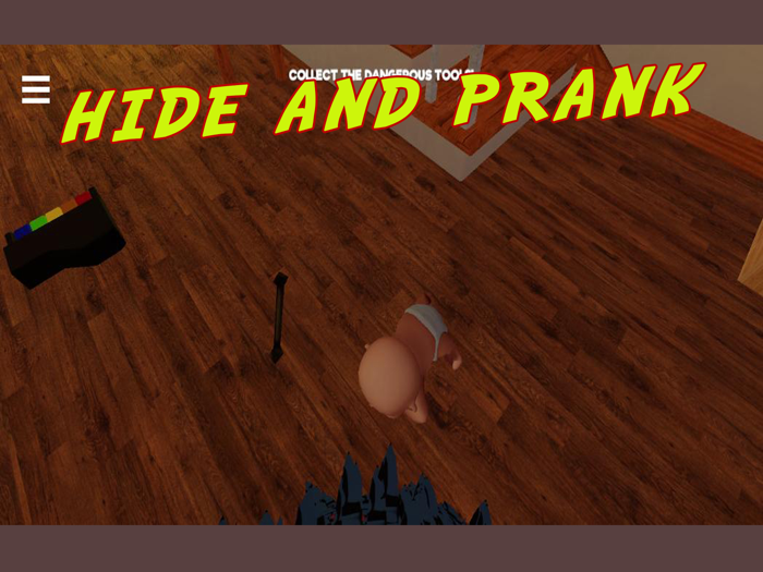 HIDE AND PRANK CRAZY DADDY