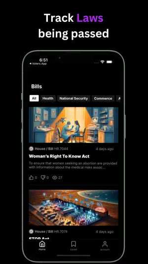 Voters App screenshot 1