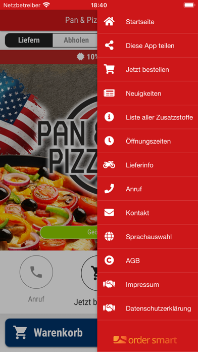 Pan & Pizza Rodgau Screenshot