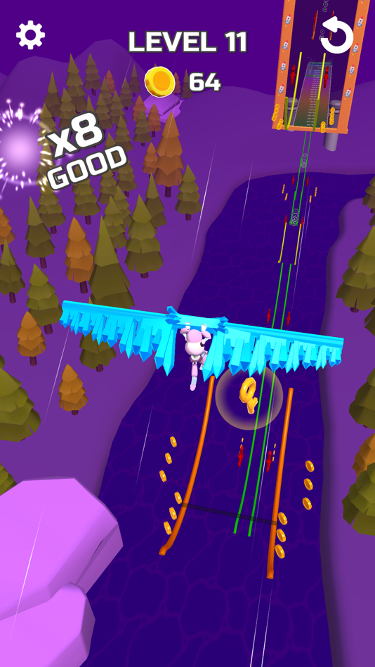#3. Stunt Rails (iOS) 由: Voodoo