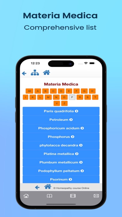 Boenninghausen Homeopathy Screenshot