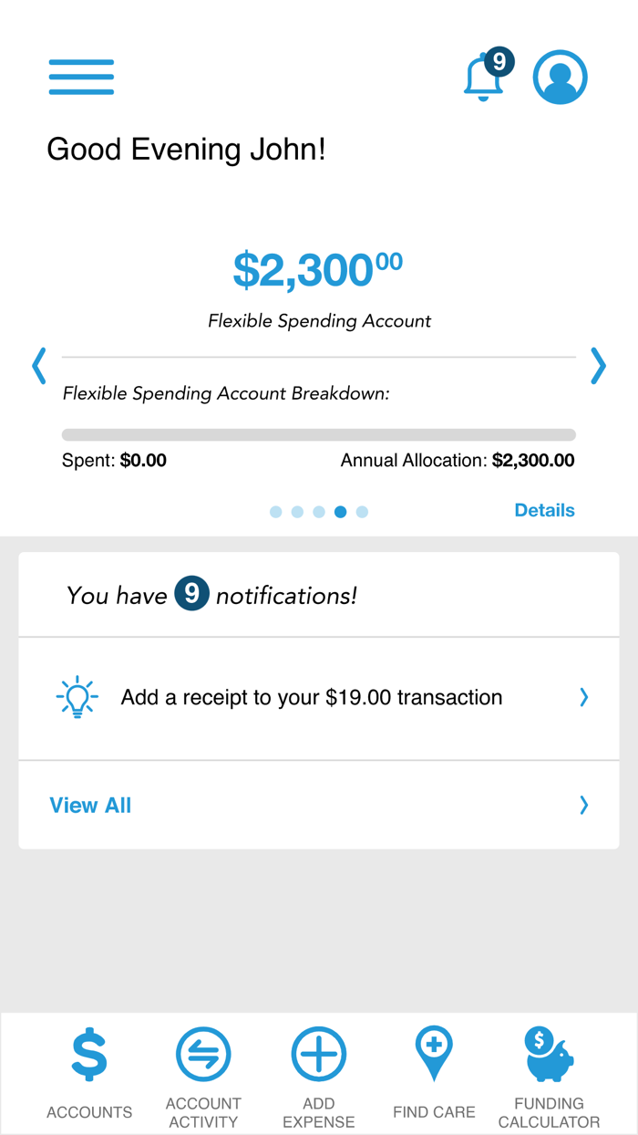 TaxSaver Plan HSA App