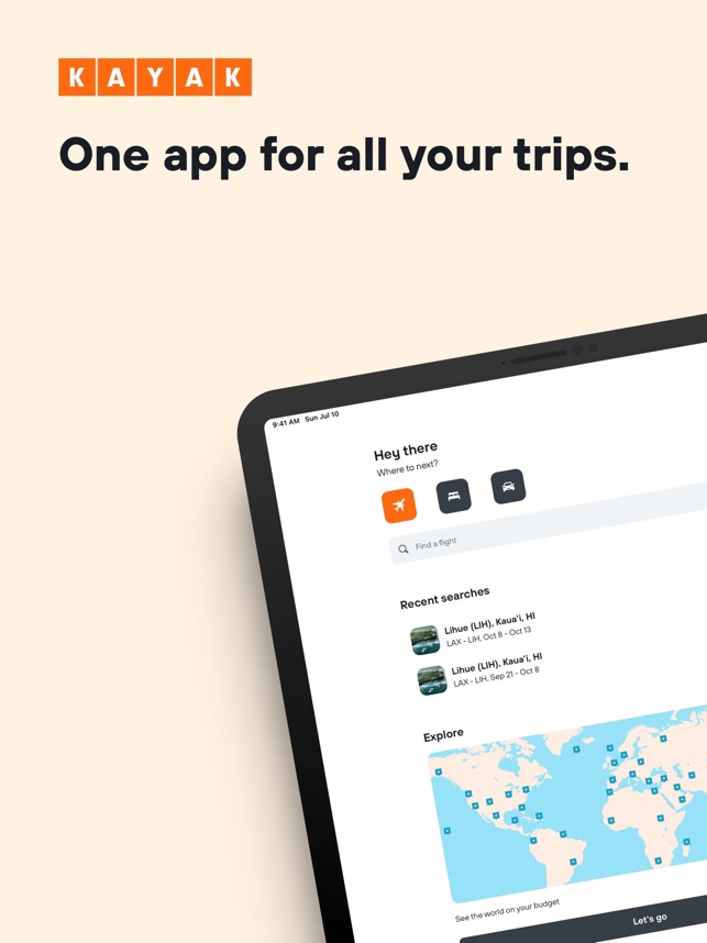 KAYAK: Flights, Hotels & Cars on the App Store