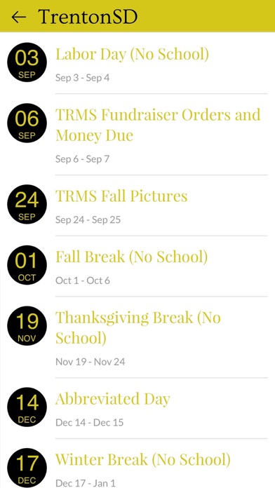 Trenton School District Screenshot