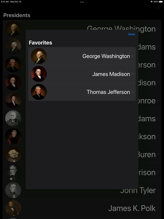 Screenshot #6 pour Presidents of United States
