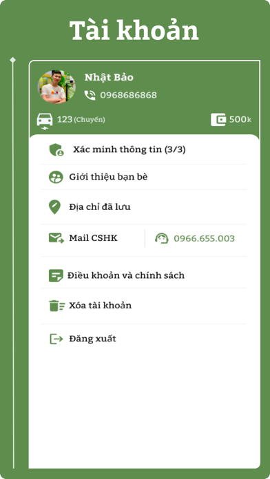 XEOI - Tiện Chuyến Screenshot