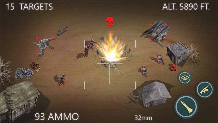 Military Gunship Air Strike 3D