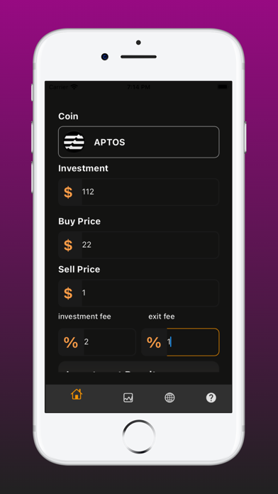 Martian Wallet - Aptos Trade Screenshot