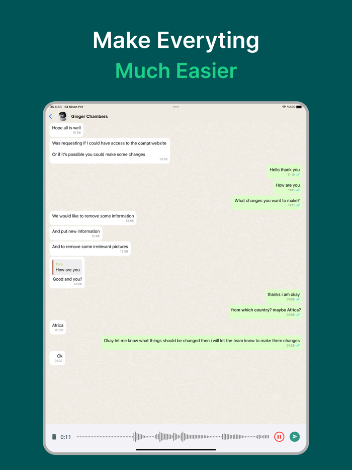 Dual Messenger Me - Duo Web