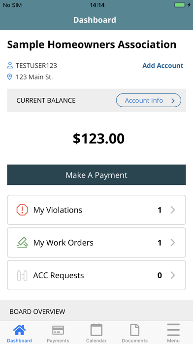 Screenshot #2 pour Association Mgmt Solutions App