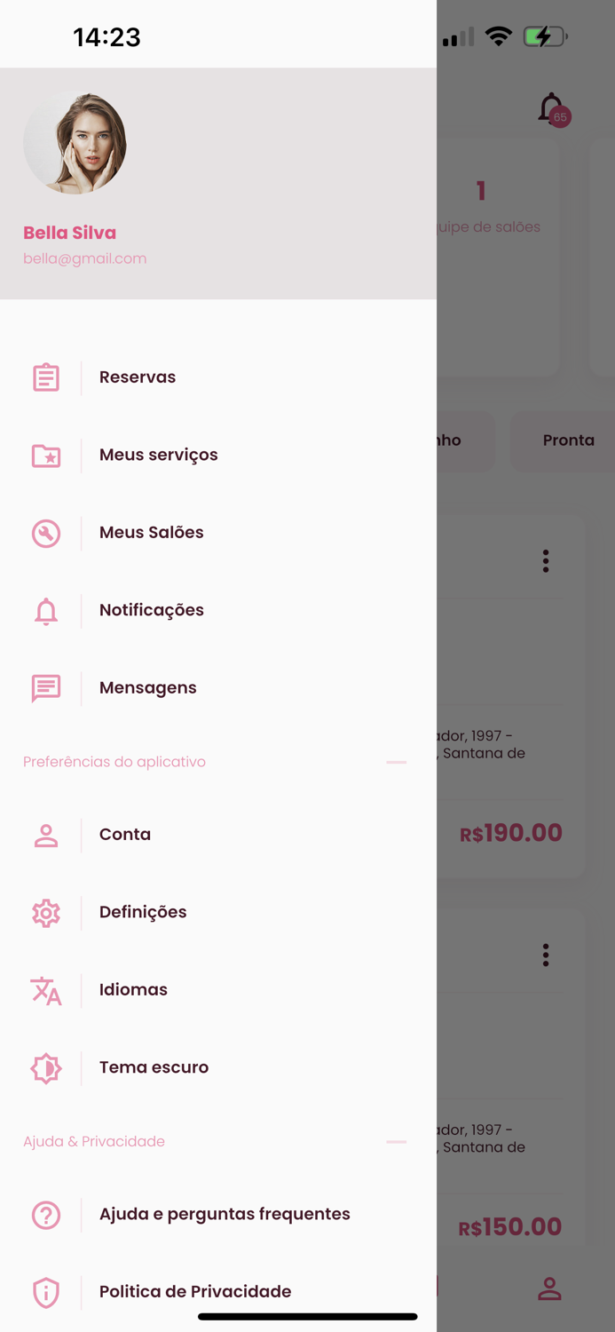 Bellatu Gerenciamento de Salão