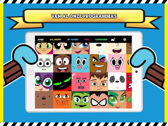 Cartoon Network GameBox iPad app afbeelding 2