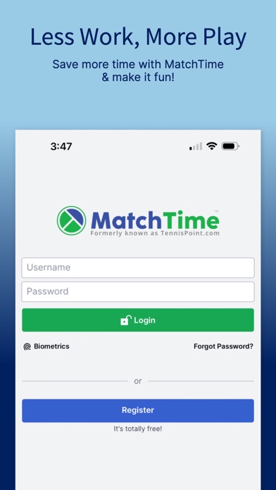 MatchTime Sports Screenshot