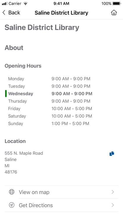 Saline District Library screenshot-4