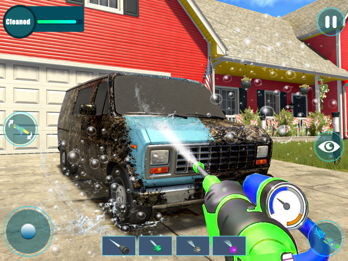 Power Gun Washer Simulator 3D