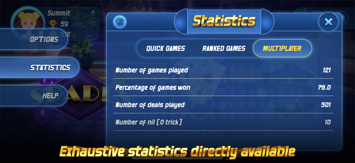 Spades card game online