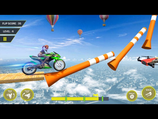 Screenshot #4 pour Vélo Courses cascades 3D