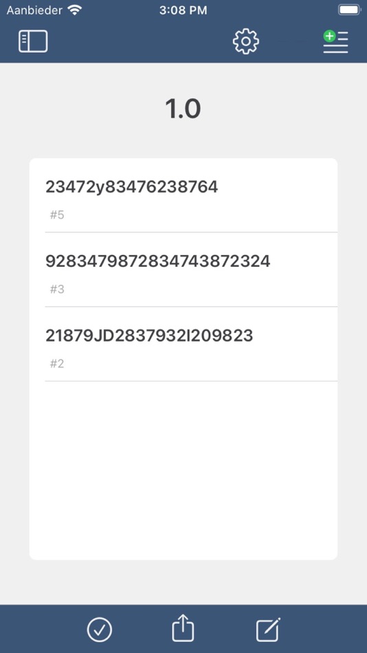 #2. Barcode Sheets Pro (iOS) 来自: DC-Matic