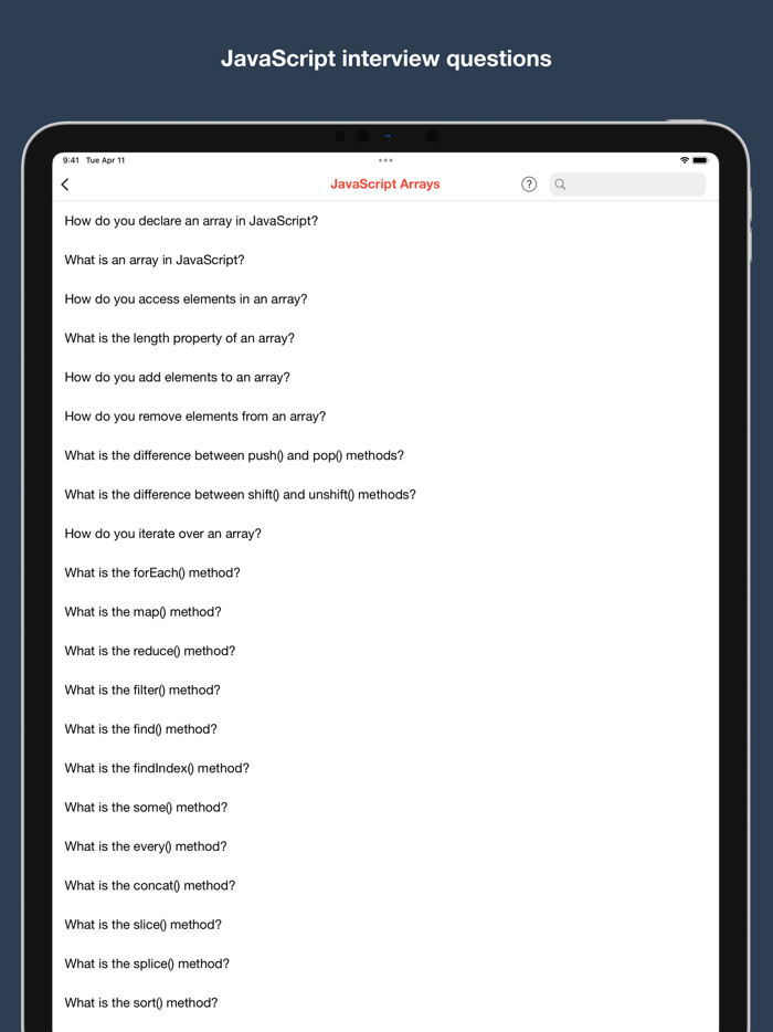 Web Development Interview