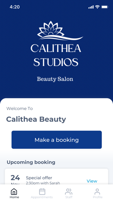 Calithea Studios Screenshot