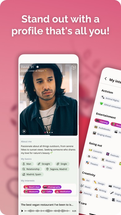 Vegpal: Vegan Friends & Dating Screenshot