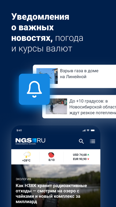 НГС — новости Новосибирска Screenshot