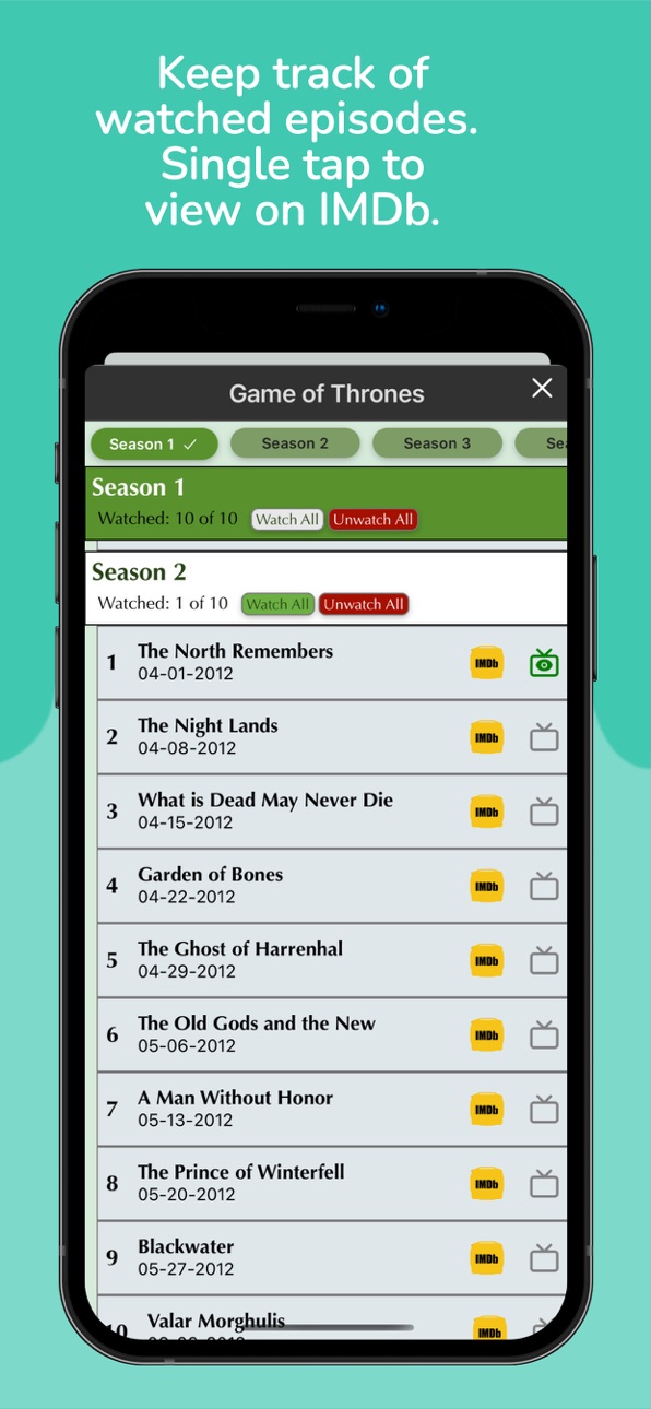 iPhone screenshot