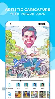 color cartoon caricature maker iphone screenshot 2