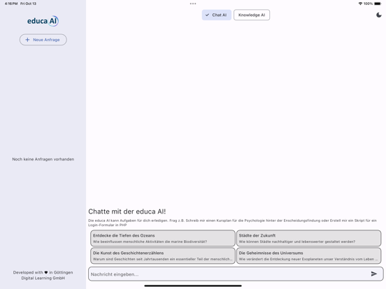 Screenshot #4 pour educa AI