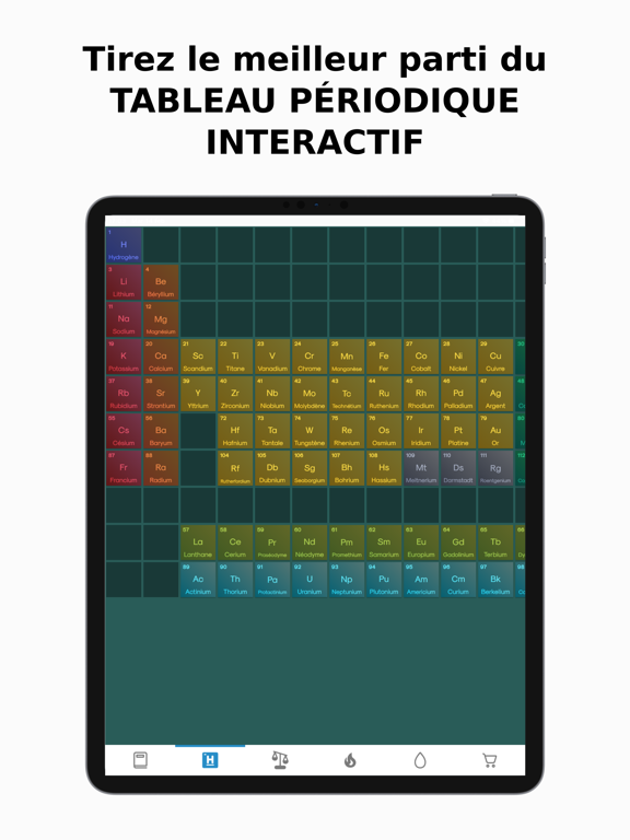 Screenshot #4 pour Chimie Master Théorie et Quiz