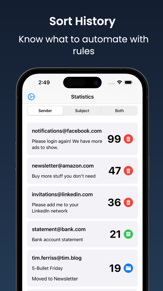 #5. Delete Emails & Cleaner (iOS) 由: Kai Oelfke
