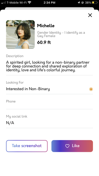 Sonet Singles Nearby Screenshot