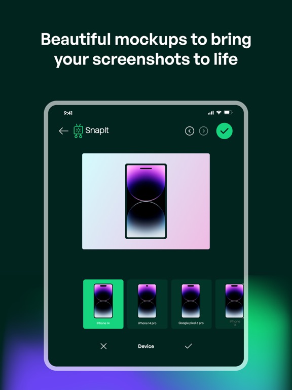 App screenshot