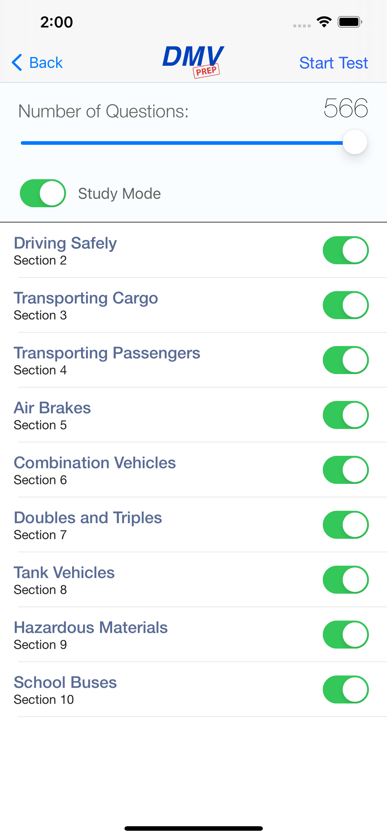 Arkansas DMV Test Prep