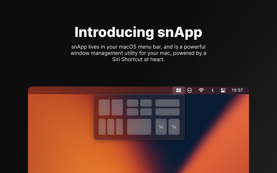 snApp: Powerful Window Manager - 1.0 - (macOS)