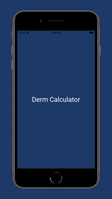 Derm Calculator Screenshot