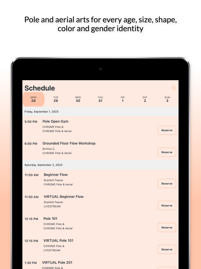 CHROME Pole and Aerial OKC