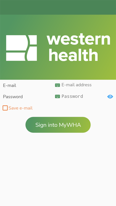 Western Health Advantage Screenshot