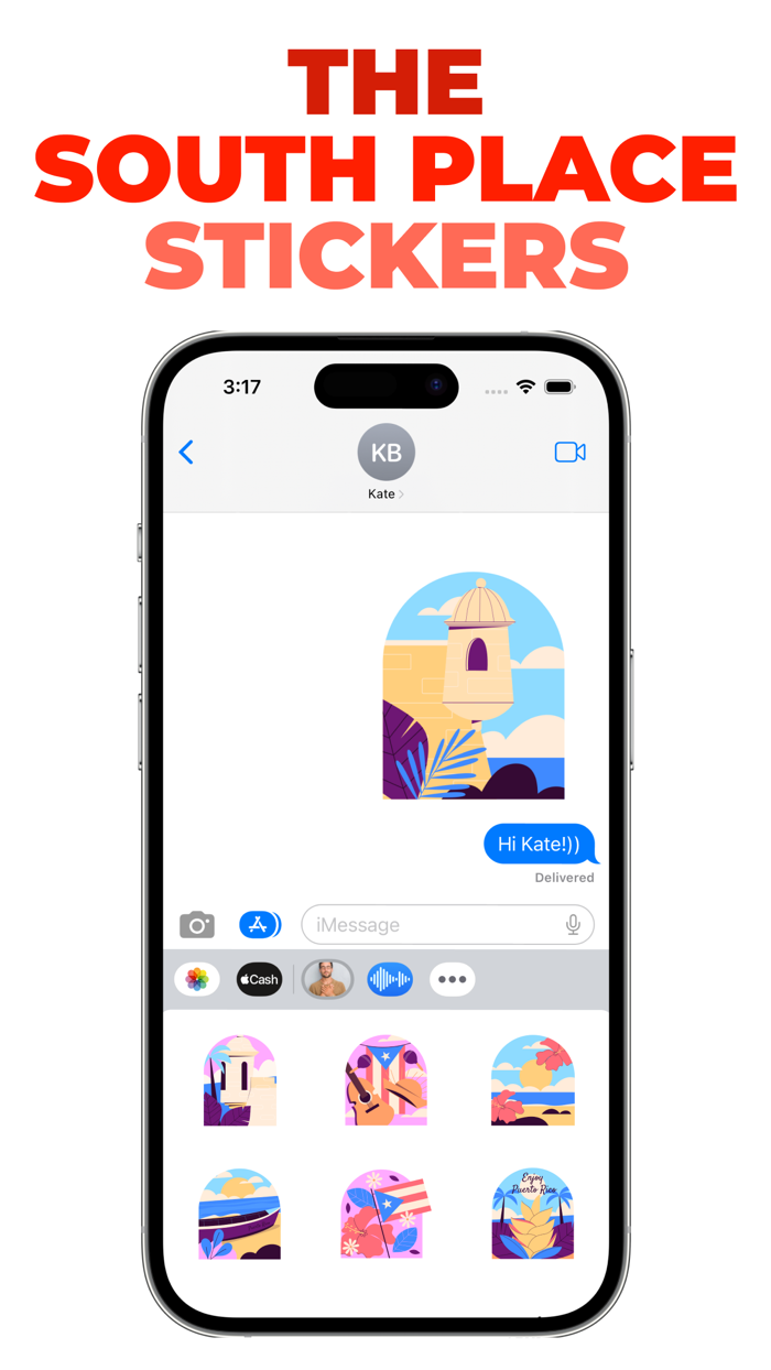 The South Place stickers