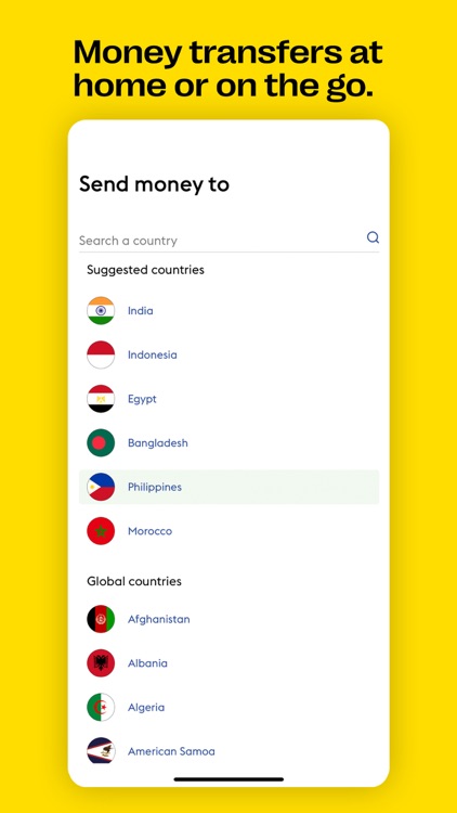 Western Union Send Money SA