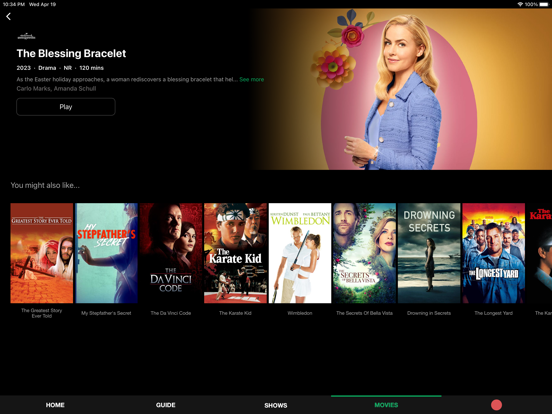 NCC Video iPad screenshot 7 - Entertainment app
