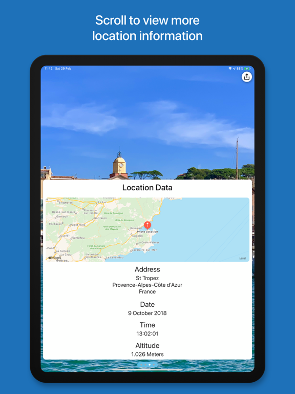 Metadata iPad screenshot 4 - Photo & Video app