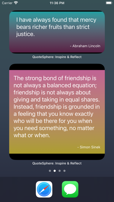 QuoteSphere: Inspire & Reflect Screenshot
