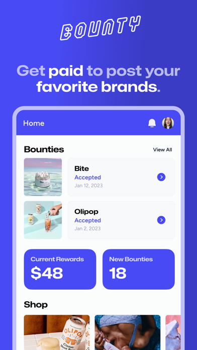 Bounty Cashback Screenshot