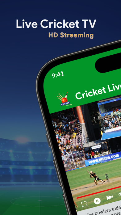 Live Cricket TV HD Streaming Screenshot