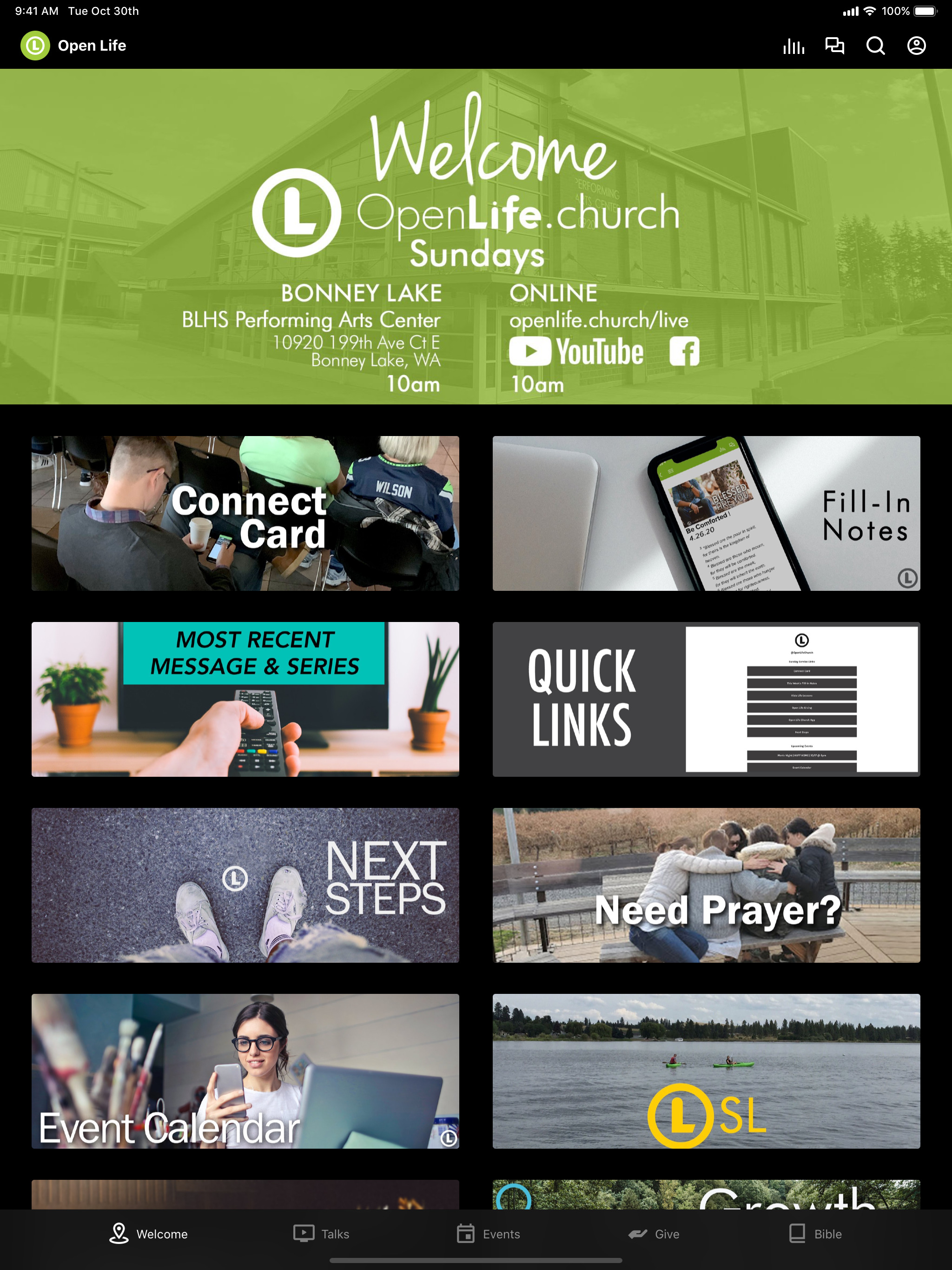 Open Life Church screenshot 4