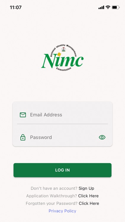 NIMC Self-Service